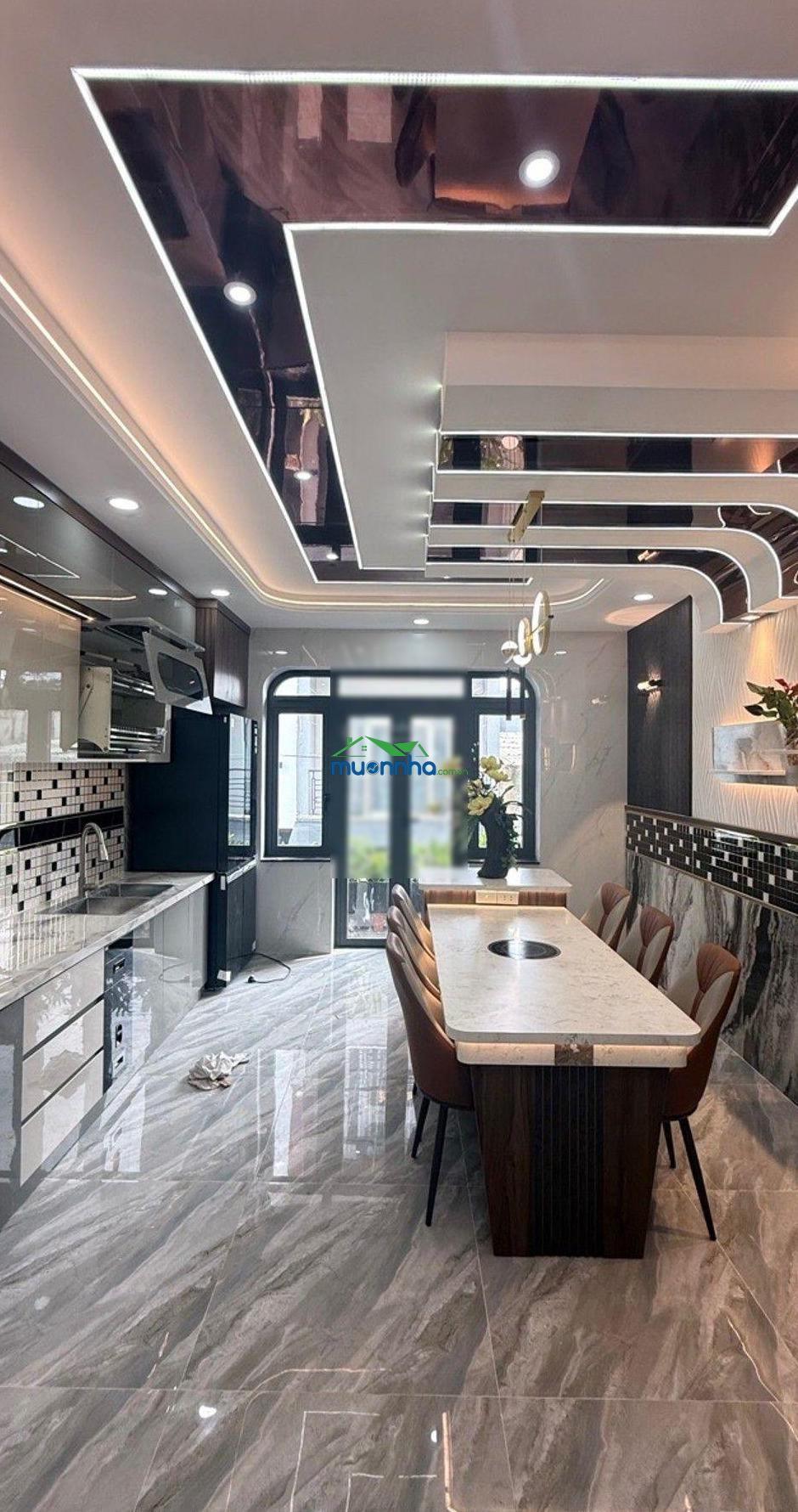 Nhà đẹp khu đồng bộ - lê đức anh - 5 tầng - (4x16m) - 5pn - hẻm xe tải - full nội thất - chỉ: 7.8tỷ - 4