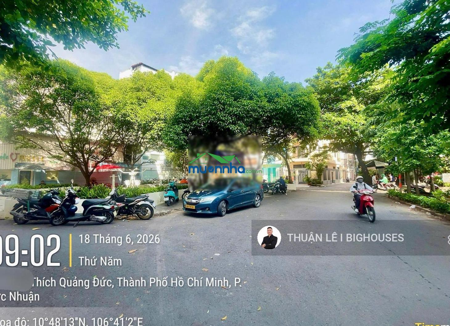 Bán nhà phú nhuận 6,8mx12m. hẻm 8m khu phan đăng lưu & thích quảng đức. 5tầng + gara xe (23,5tỷ tl)