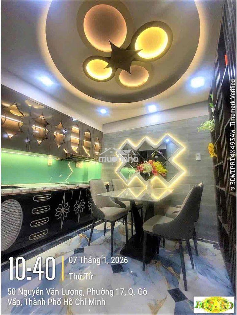 Nhà hxh 1 trục nguyễn văn lượng tk thông minh vip - 3