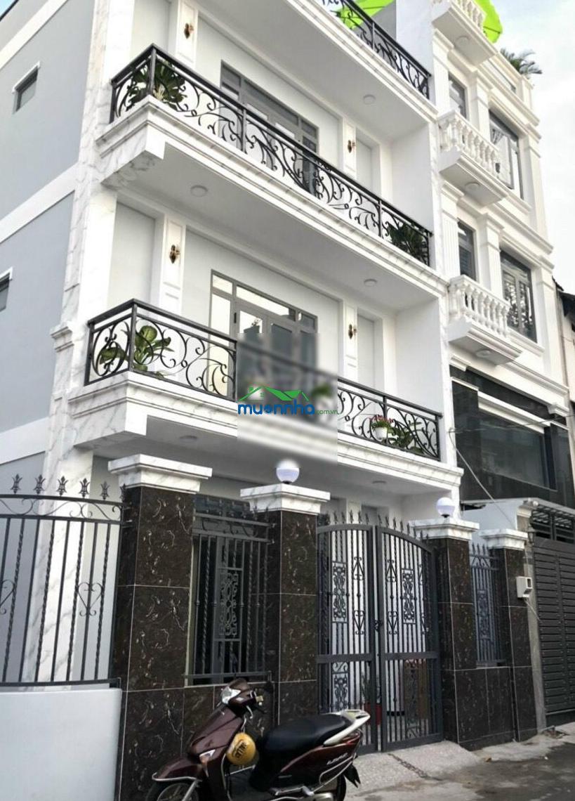 Hàng hiếm. nhà hẻm 2 xe hơi né nhau. dt: 5x12m. vuông vức. trệt, 2 lầu. hẻm thông bùi đình túy - 3