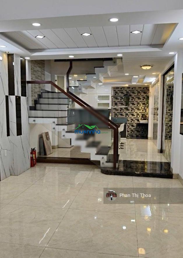 Nhà mới, hoàn công đủ, hẻm xe tải 10m cạnh rạch xuyên tâm - dương quảng hàm - 5 tầng - giá tốt - 4