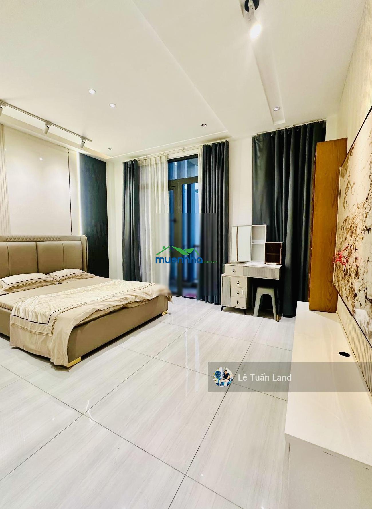 Siêu phẩm 5 tầng, hẻm 5m thông, ngang 4m5 dt: 67m2, ngay emart phan huy ích, nhỉnh 8 tỷ - 4