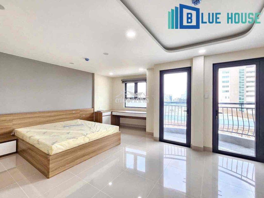 Căn hộ studio ban công full nội thất cao cấp ngay cv hoàng văn thụ - 2