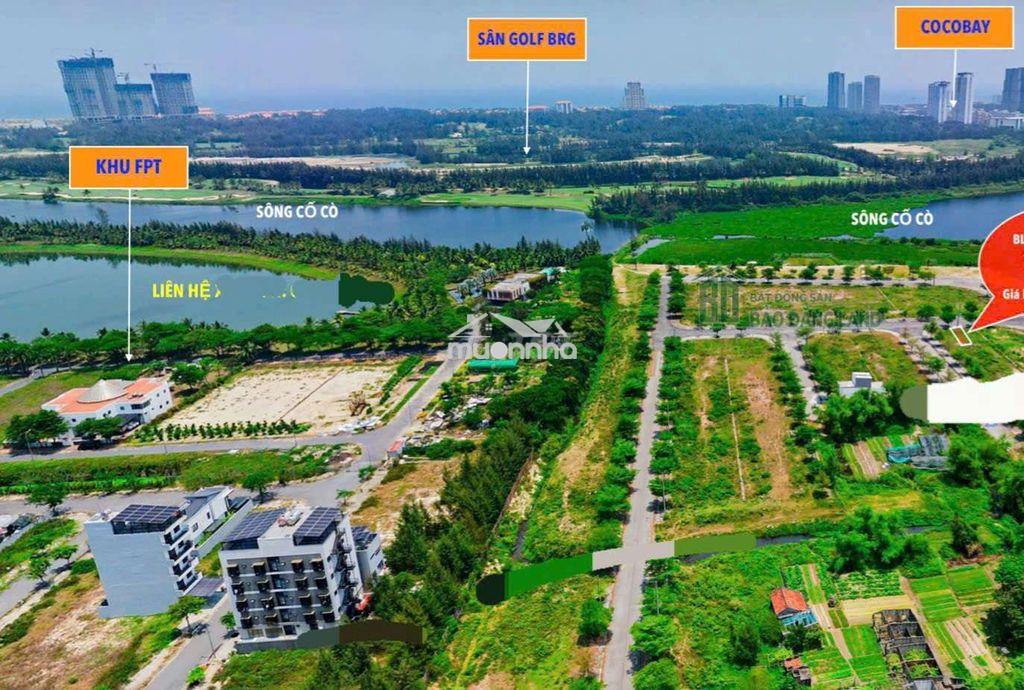 Ra nhanh lô đất view sông cổ cò ngay khu fpt , hướng đông nam - 3