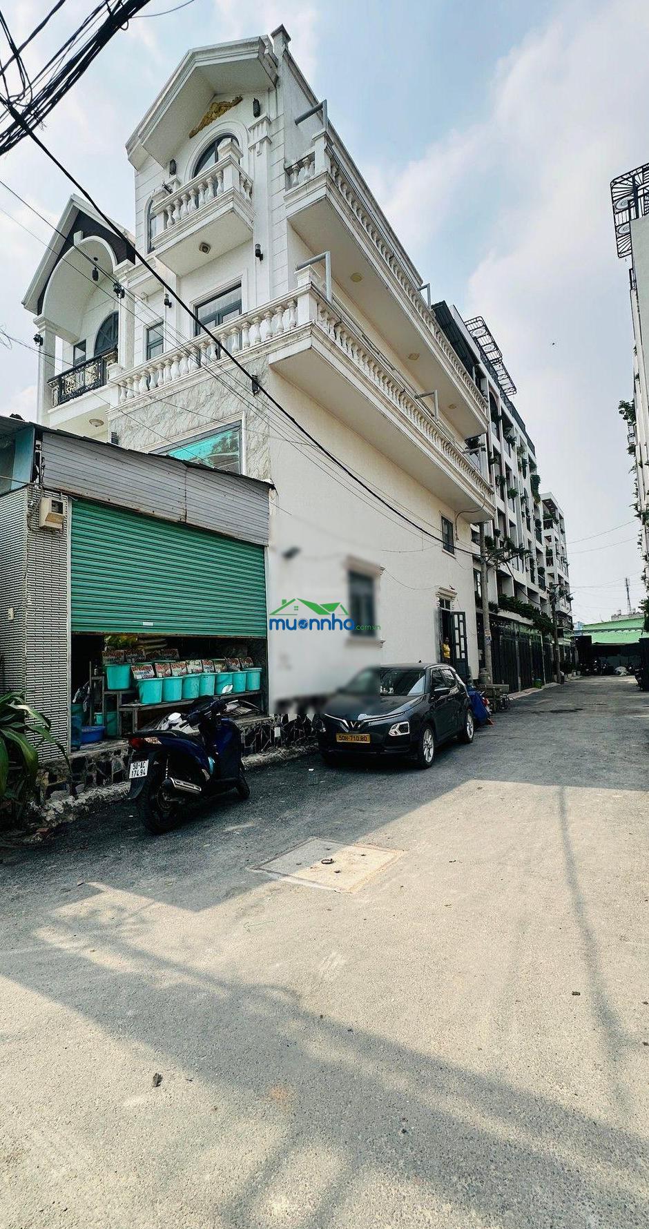 Căn góc 4tầng btct ko lộ giới, thạnh xuân 25, dt 80m2 khu đồng bộ, vừa ở vừa kd