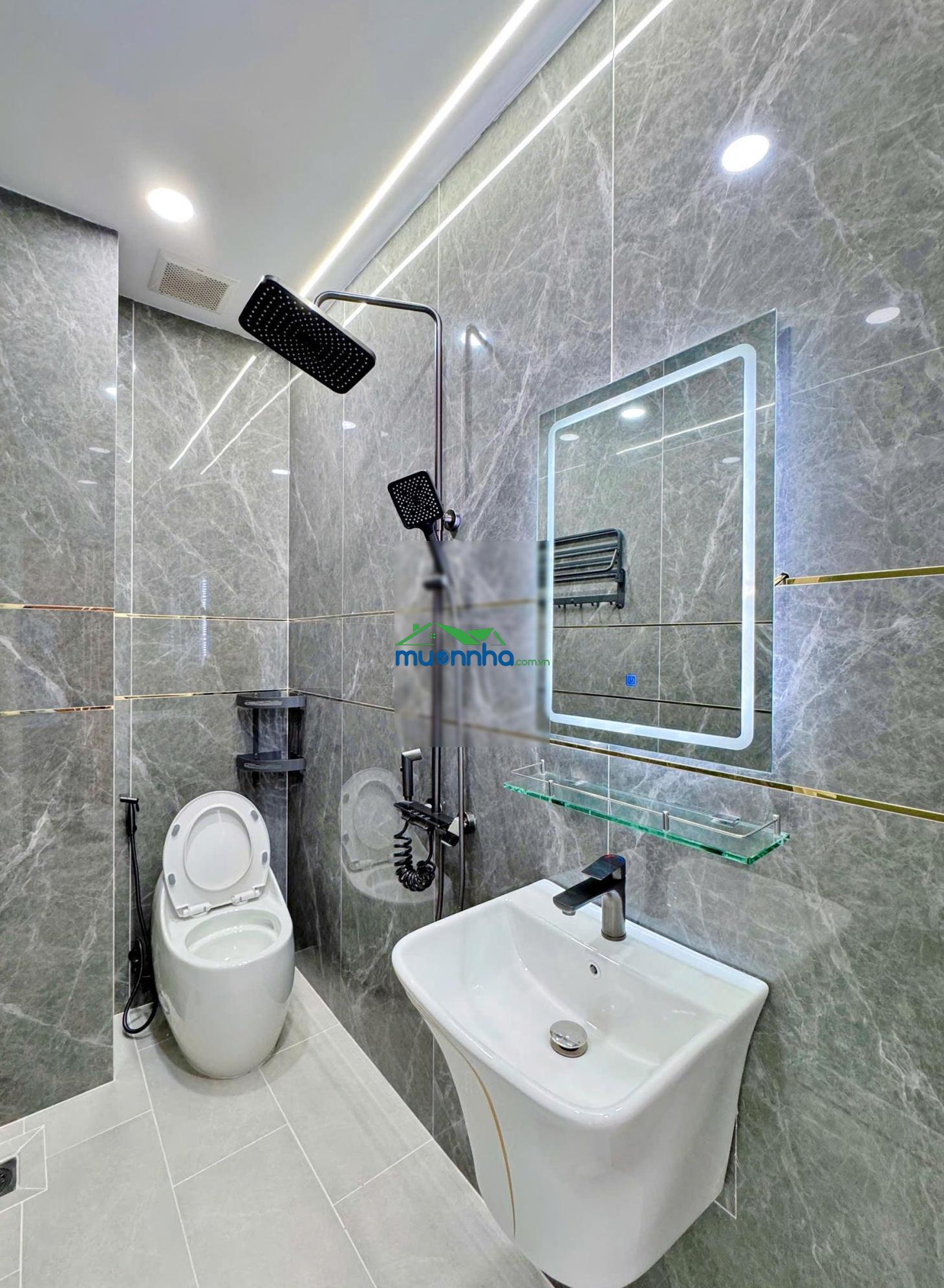 Nhà đẹp, có thang máy 450kg - full nội thất - 4m x 16m - đường rộng 8m - ngay chợ gò xoài, tktq - 4