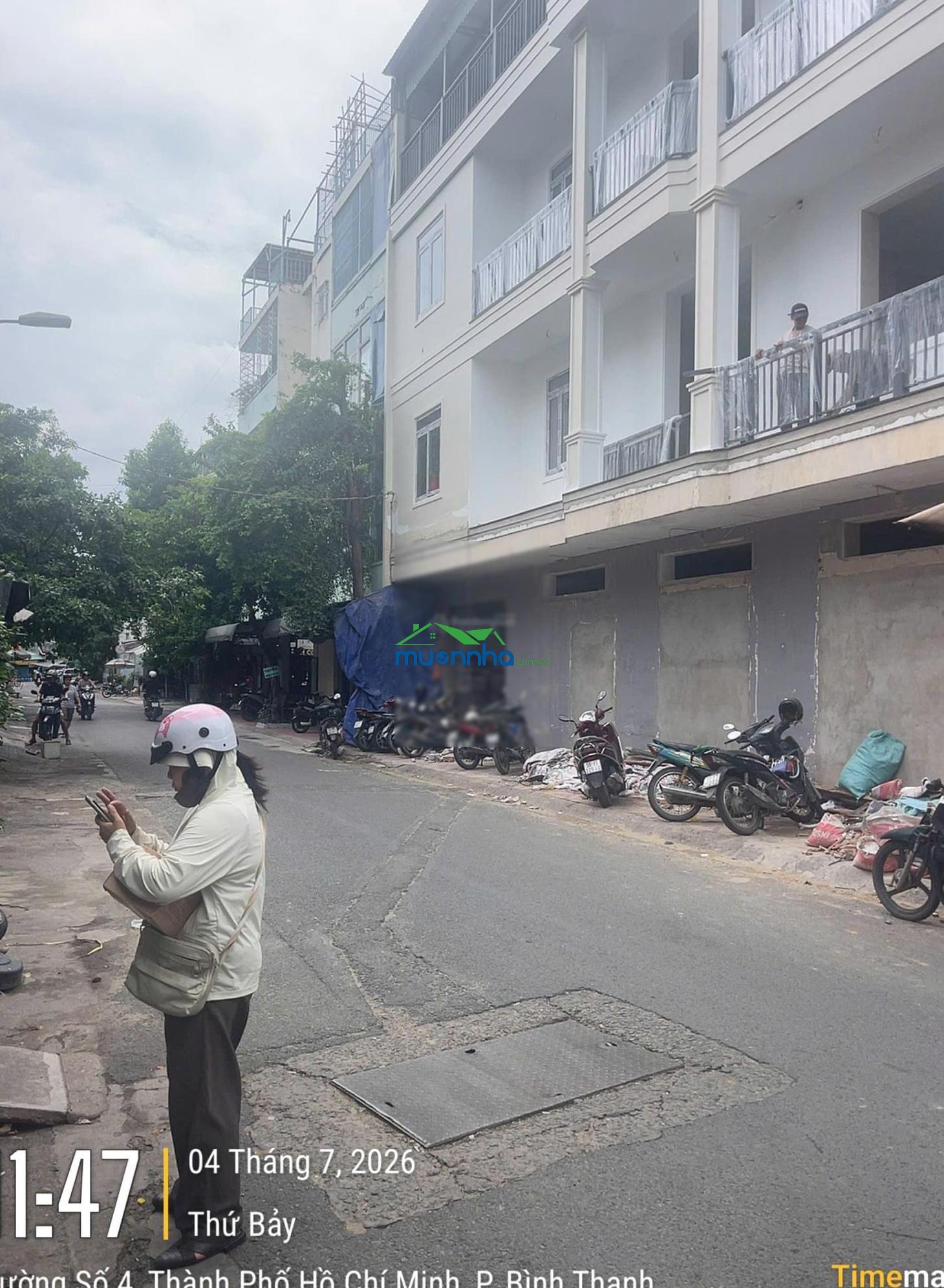 Ngộp banh bán gấp nhà 2 mặt tiền hẻm xe hơi 8 x 17 ung văn khiêm bình thạnh - 2