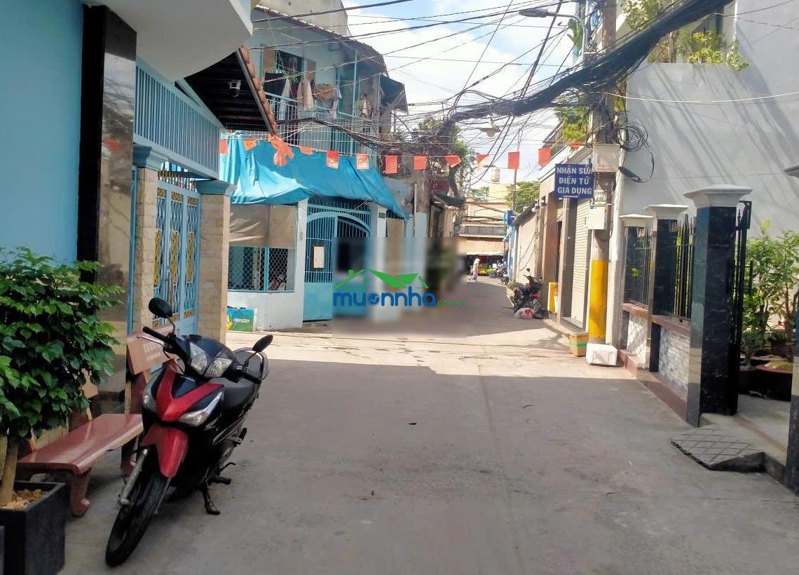 Bán nhà 4 tầng 56m2 xe hơi ngủ nhà 30m ra bùi minh trực p. 5, q8 sát chợ nhị thiên đường hơn 7 tỷ