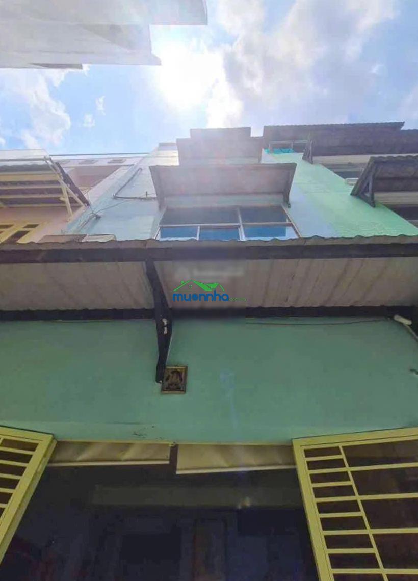 Nhà bán. hẻm xe hơi đậu cửa nơ trang long bình thạnh - 40m2 - 4 tầng 5pn chủ lâu đời chỉ 6.58tỷ tl