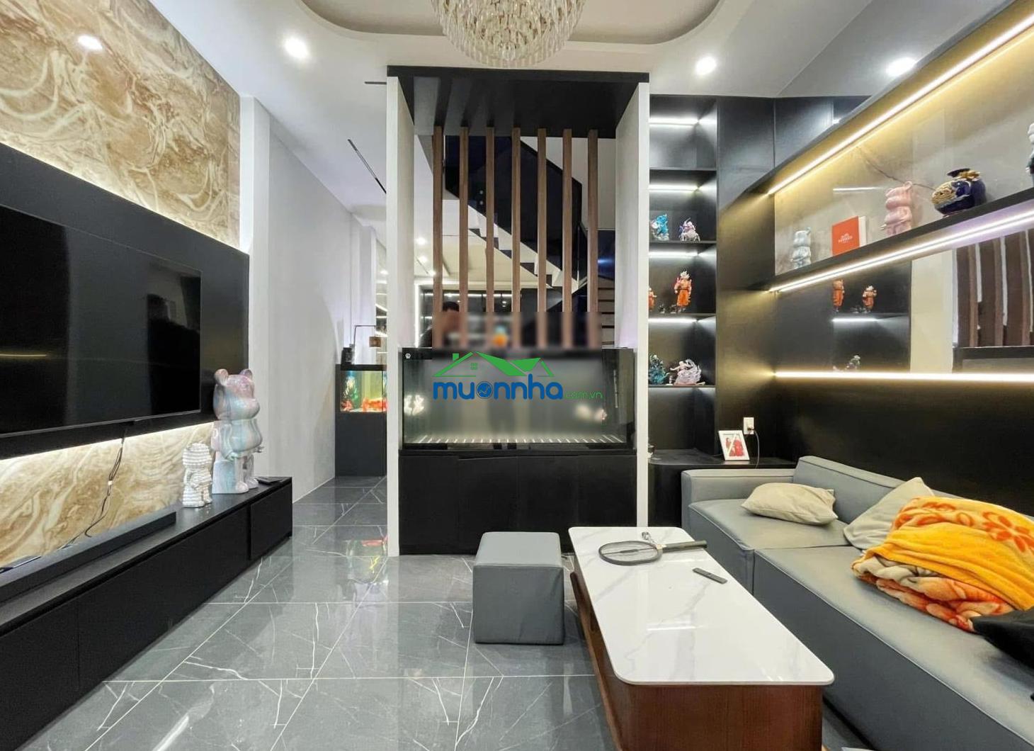 Bán nhà phường 8, tân bình hẻm 373 lý thường kiệt (4,5*11m); 4 tầng - 4