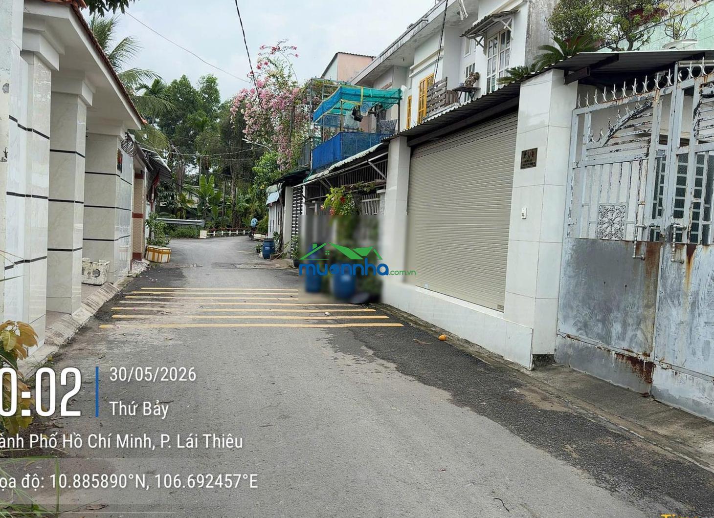 Bán nhà 2 tầng ngang 9m xây thành 2 căn - ngay bệnh viện qt hạnh phúc giáp ql13 - 4km tới vạn phúc - 3