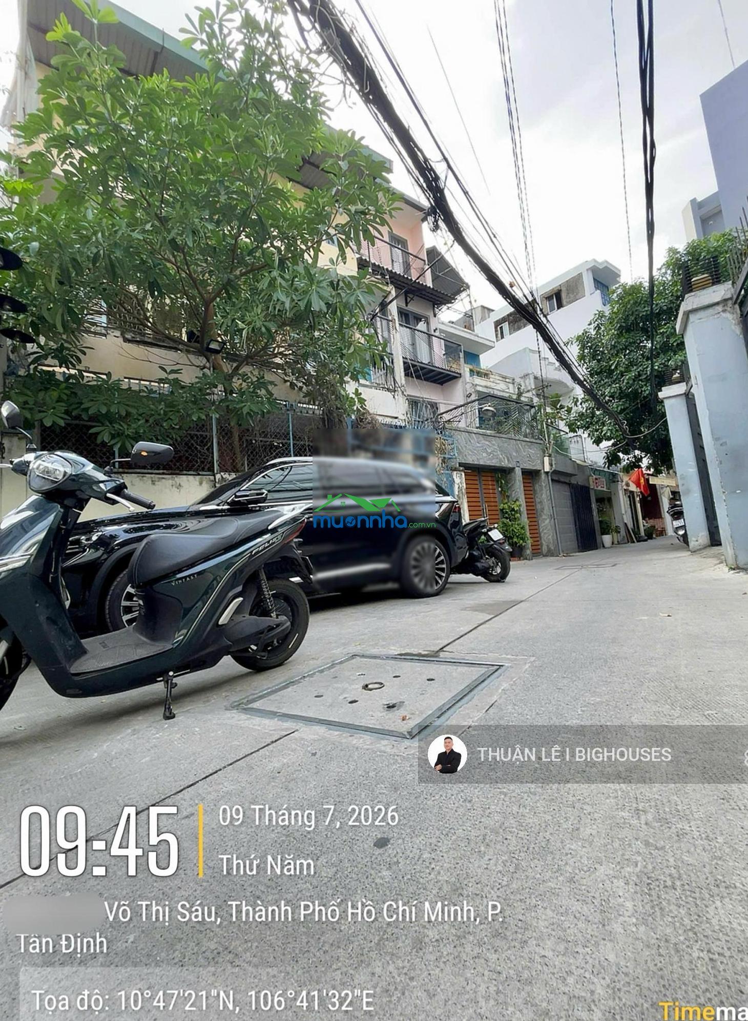 Bề ngang 7,6m! bán nhà hxh khu hai bà trưng, tân định, quận 1. nhà 4tầng - tiện ở / kinh doanh ngay