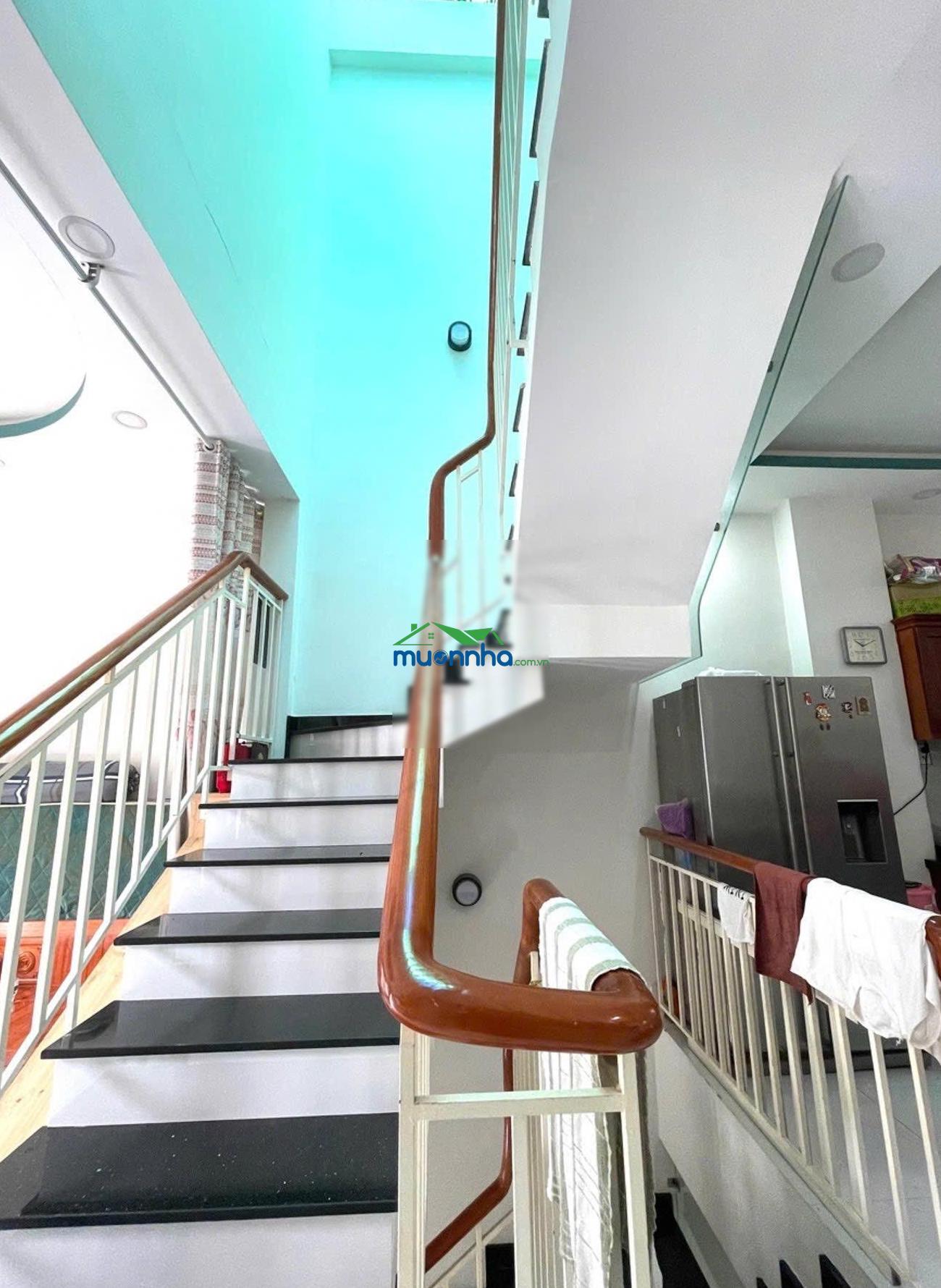 Bán nhà đông hưng thuận q12, 4x15m, 1 trệt 2 lầu, 4pn, xe hơi vào nhà, sổ hoàn công, giá 5,4 tỷ - 3
