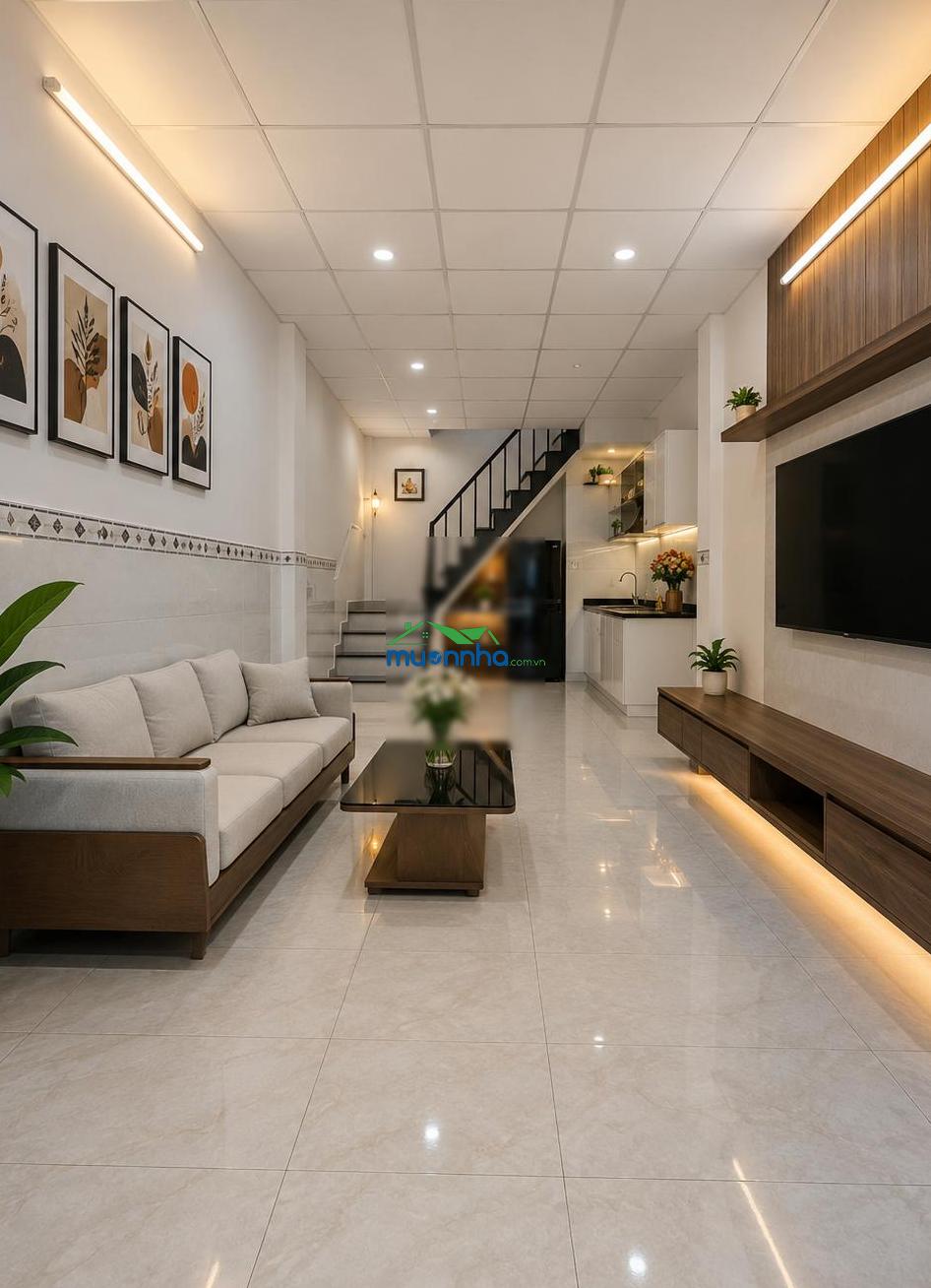 6.7 tỷ 45m nguyễn kiệm gần công viên gia định cách mặt tiền chỉ 30m - 3