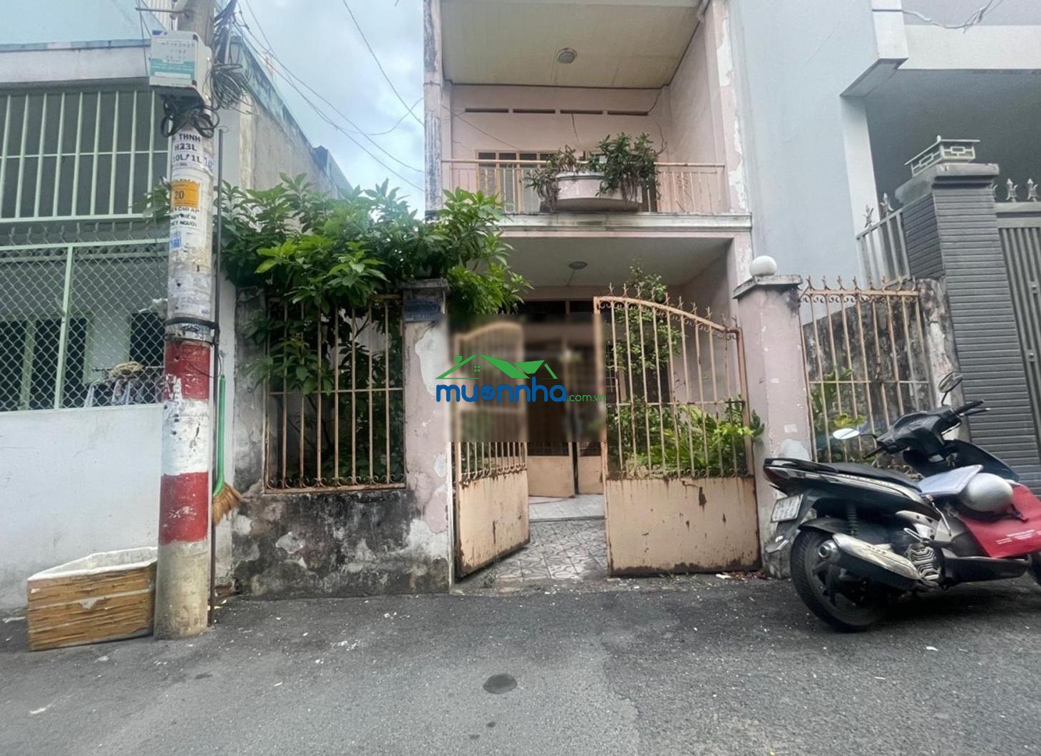 Nhà ngay khu cityland, đường thống nhất gv, hẻm xe hơi thông. nhà cũ tiện xây sửa mới. dt 5x15m - 2