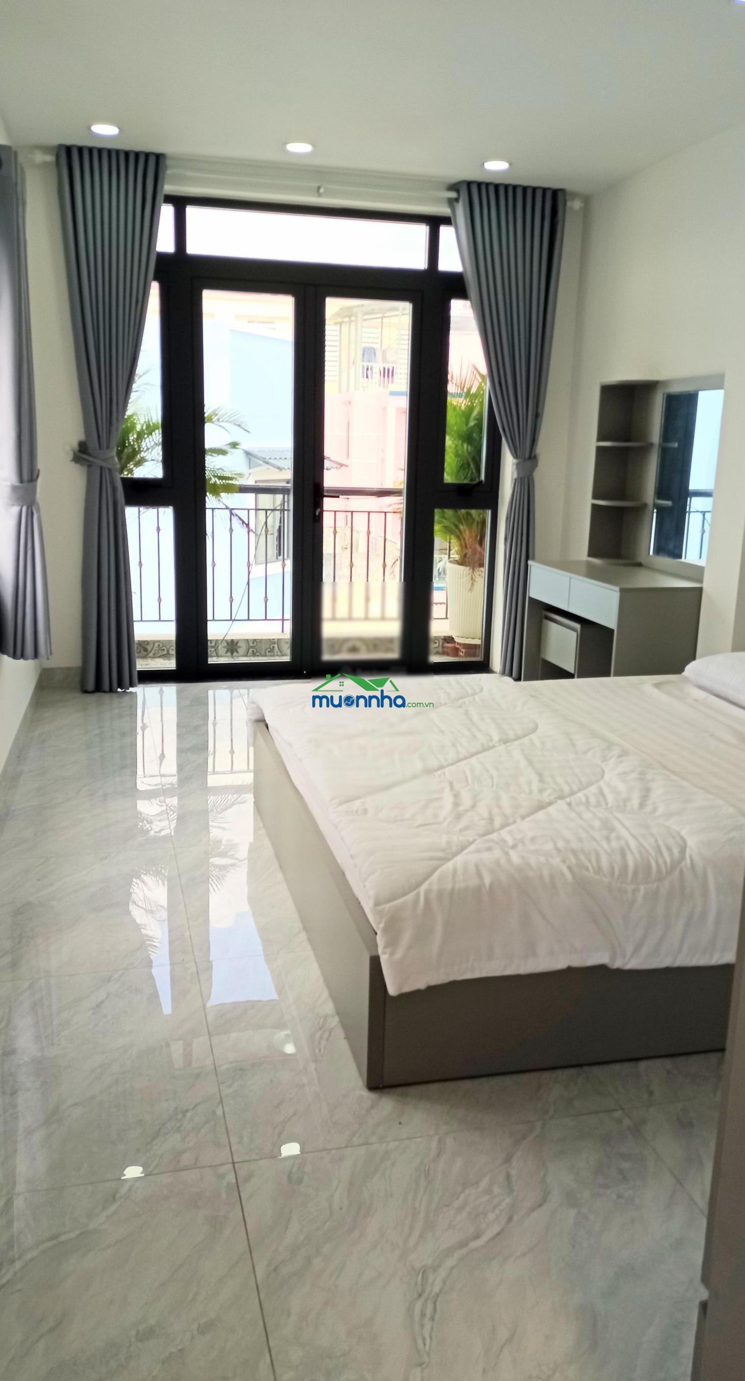 Nhà mới xây, 4 tầng, 3 pn lớn, đường lớn, thông thoáng, gần siêu thị coopmart quang trung - 3