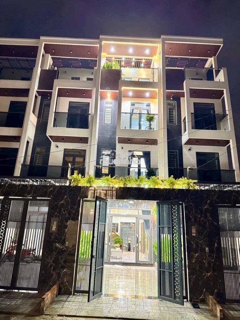 Khu nhà phố mới xd (4x20)m đường thạnh lộc 27 ngay chung cư thạnh lộc - 3