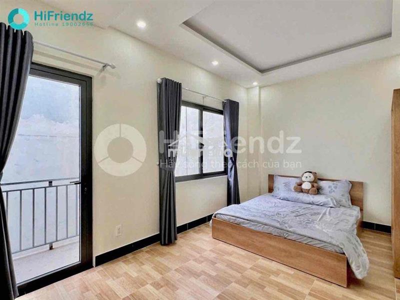 Phòng trọ mới xây ban công full nội thất ngay bốn xa.