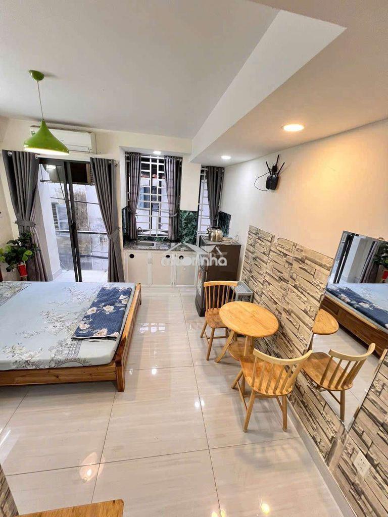 Chính chủ cho thuê studio full nội thất, ban công - ngay dh văn lang - 2