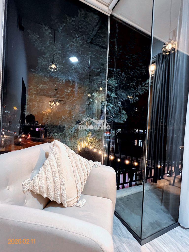 Ban công lớn_view trường sa, 40m2 full nội thất, thuê ngắn và dài hạn - 4