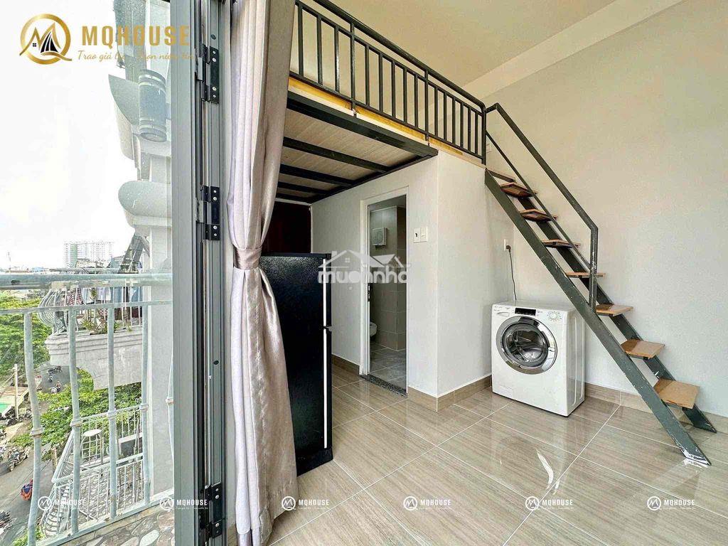 Cho thuê căn hộ mini ngay âu cơ - đh văn hiến full nội thất - ban công - 4