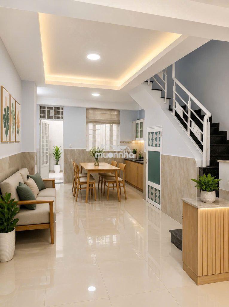 Bán nhà hẻm 6m đs8, dt:4,2x11m. trệt 2lầu st. 3pn, 3wc, gần công viên. - 2
