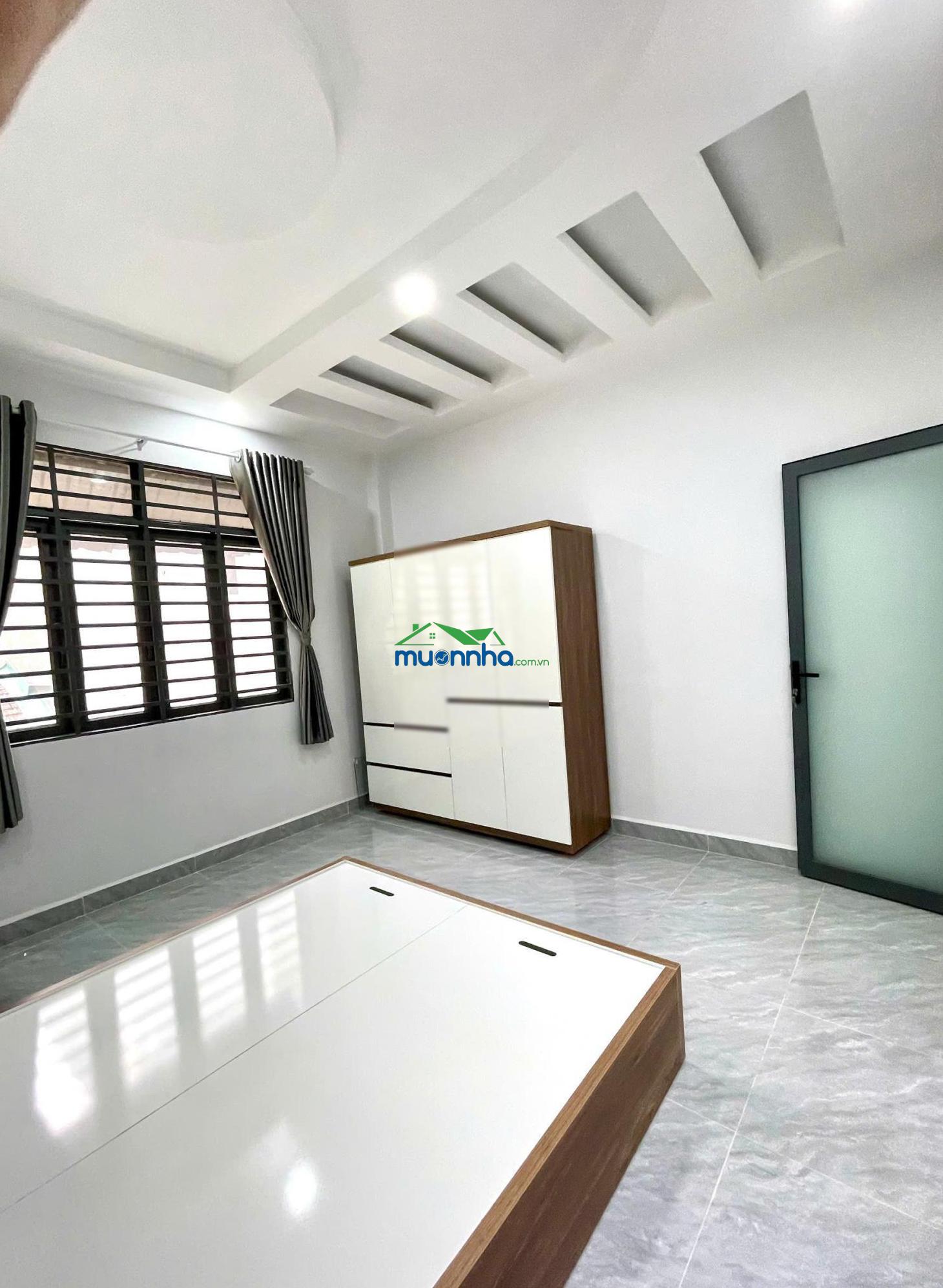 Nhà đẹp full nội thất hẻm xe hơi thông