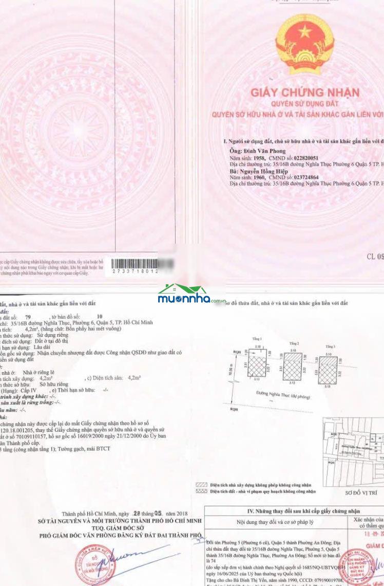Cần bán gấp nhà trung tâm quận 5 cũ - 3