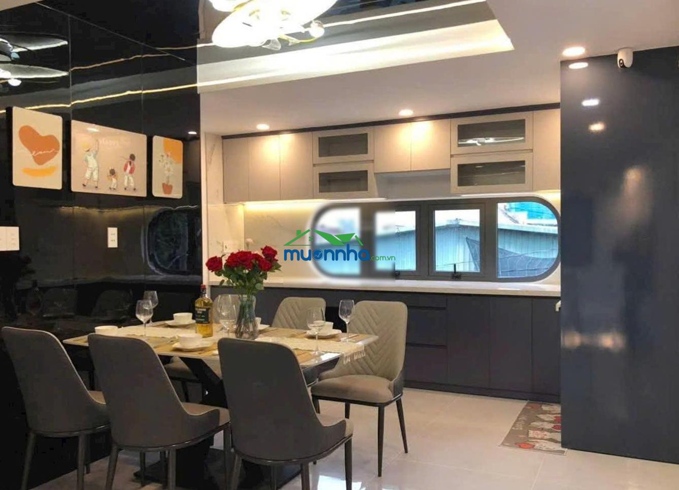 Nhà mới cao cấp hẻm xe hơi 8m cách mặt tiền nguyễn ảnh thủ chỉ 50m 5 tầng 5,x tỷ bán gấp! - 2
