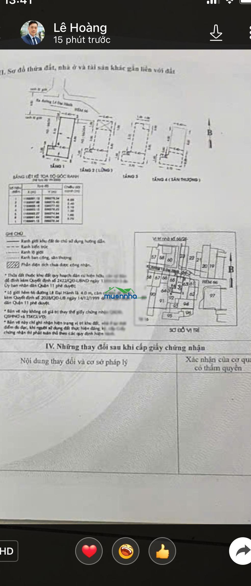 Bán nhà mới 4 tầng đúc do kts thiết kế, dt19m²(nở hậu 3,7m) 3,89 tỷ tại lê đại hành, p 7, q11. - 3