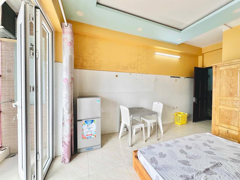Phòng cho thuê cao cấp full nội thất có ban công riêng, siêu thoáng 25m2, phí dịch vụ free - 4