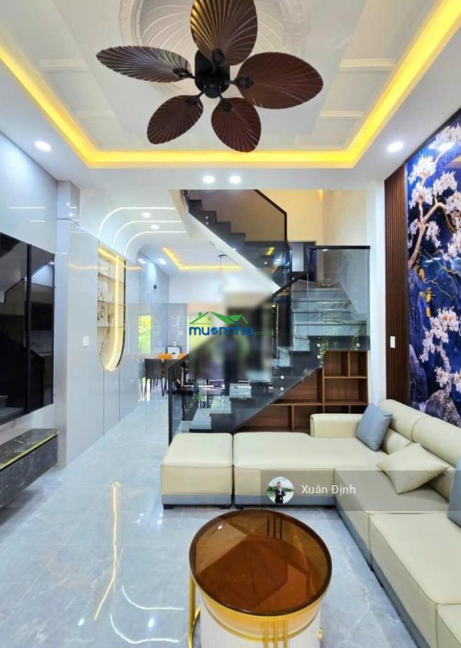 Bán nhà 4 tầng 56m2 đường ô tô 8m gần chợ long trường quận 9 cũ,hoàn công đủ 4pn vào ở ngay giá tốt - 3