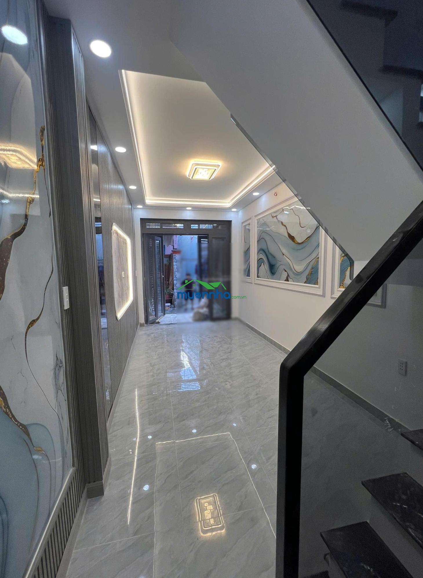 Nhà 40m2 hẻm xe hơi đường thới an 04 gần siêu thị metro, có 2pn 2wc, ban công, giá 1,86 tỷ còn tl - 4
