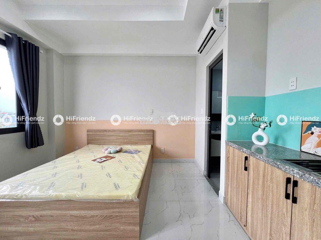 Cho thuê căn hộ dịch vụ ban công - full nội thất ngay ngã tư bốn xã - 4