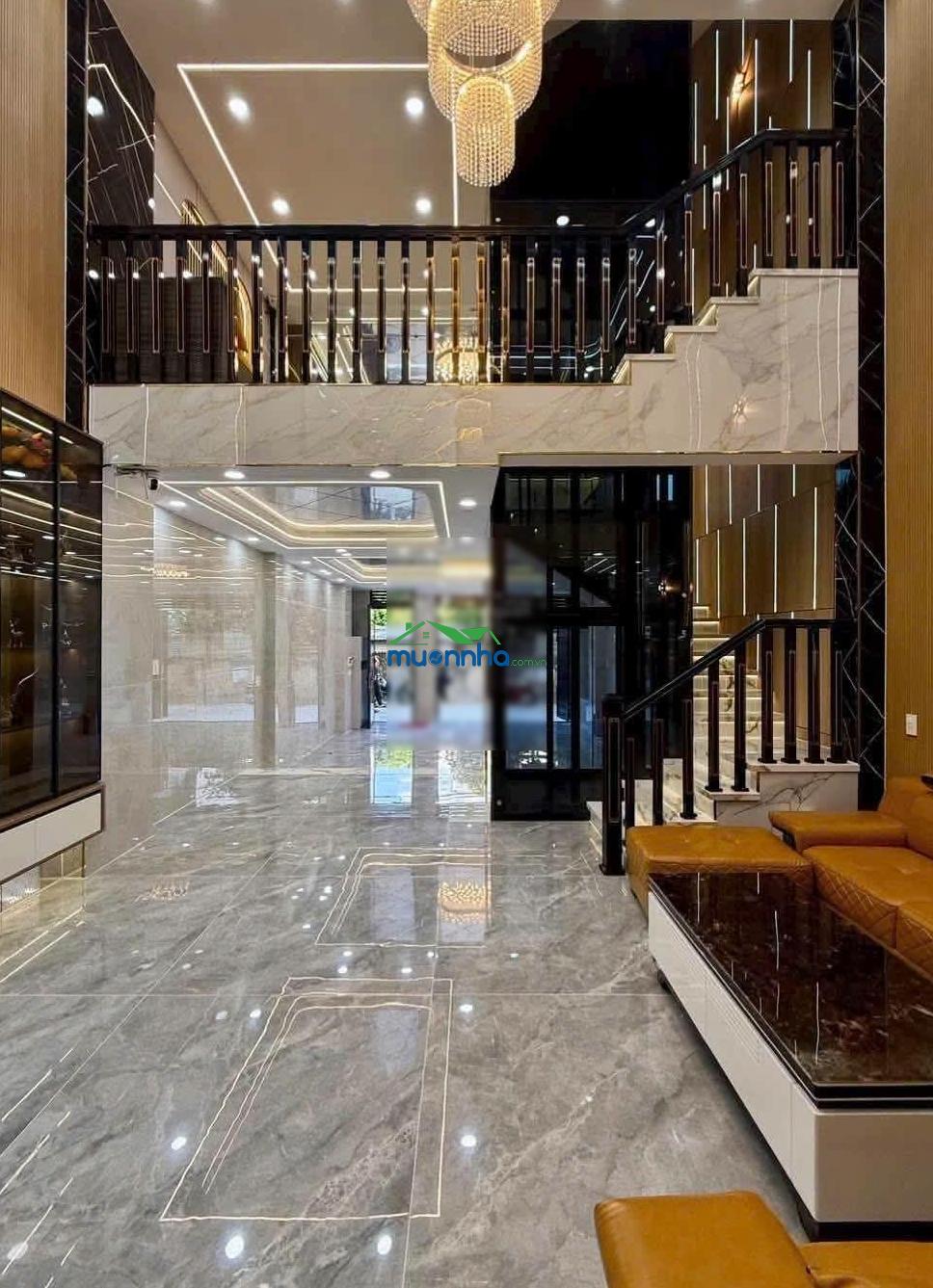 Siêu phẩm đẹp u mê 5,5m x 16m. 4 tầng thang máy. hẻm 8m thông hà huy giáp. ngay cđ điện lực - 2