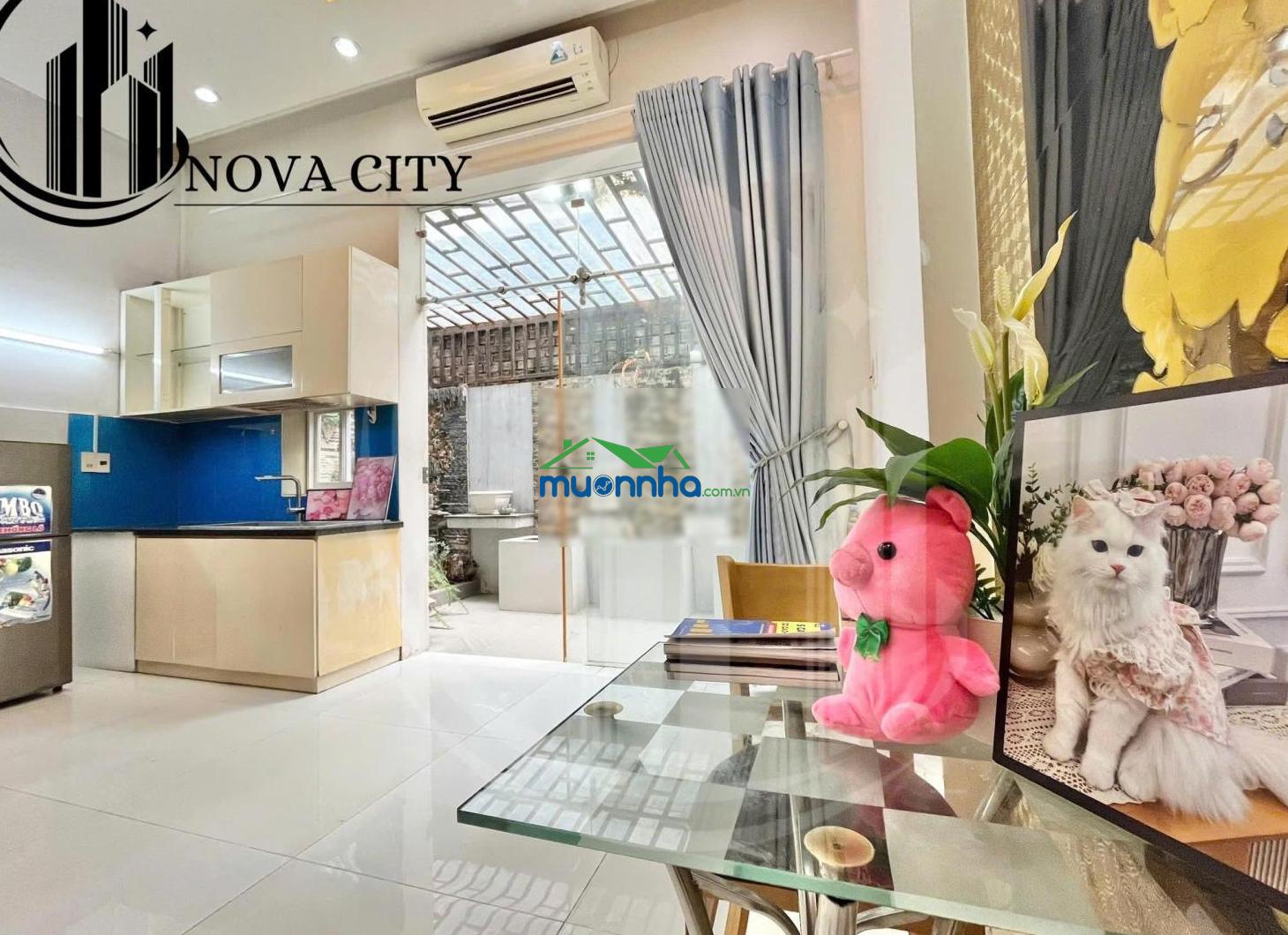 Bán nhà 1 triệt 3 lầu view công viên khu dân cư đại phúc city - đường phạm hùng tp.hcm