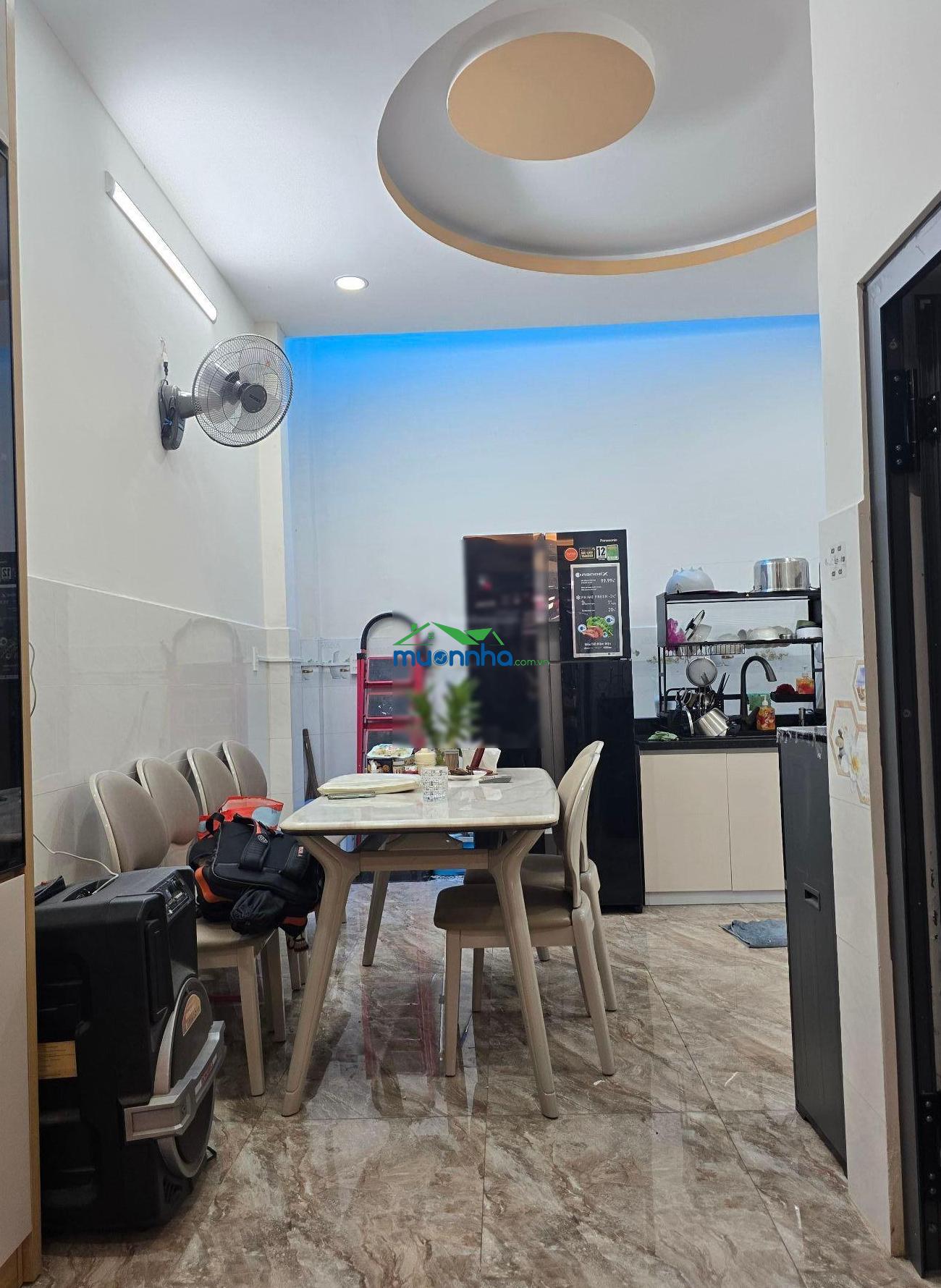 Nhà chính chủ gấp bán, 55m², 3 tầng 3 pn, gần chợ an nhơn, siêu thị lotte - 2