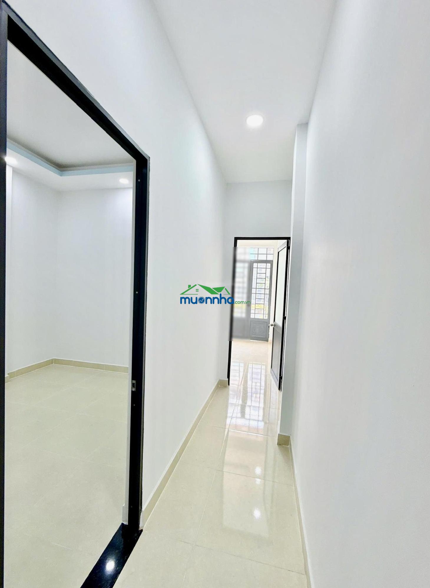 Nhà mới 2 tầng tân kỳ tân quý-gần aeon mall tân phú-60m²-hẻm 6m thông- chỉ 4.x tỷ tl