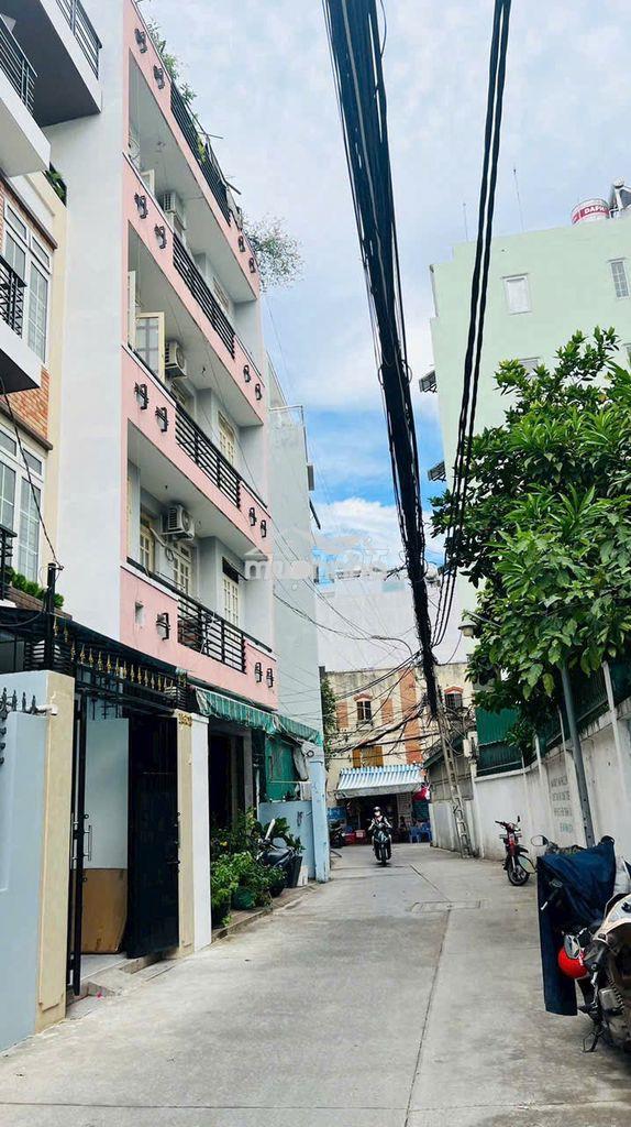 Hxh tô hiến thành - gía 14t5 - dt: 60m2 - 4 tầng nhà mới dọn vô ở liền