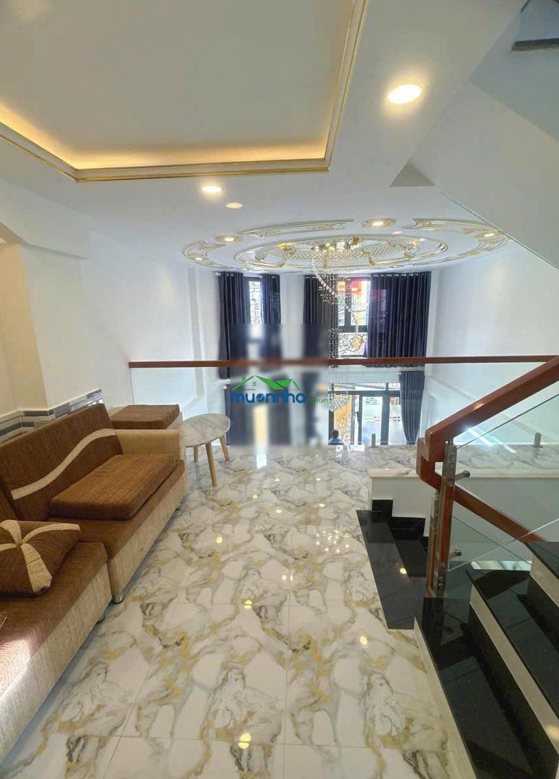 Giá tốt nhà 4 lầu góc 3 mặt tiền khu vip cư xá phú lâm a q.6 - 3