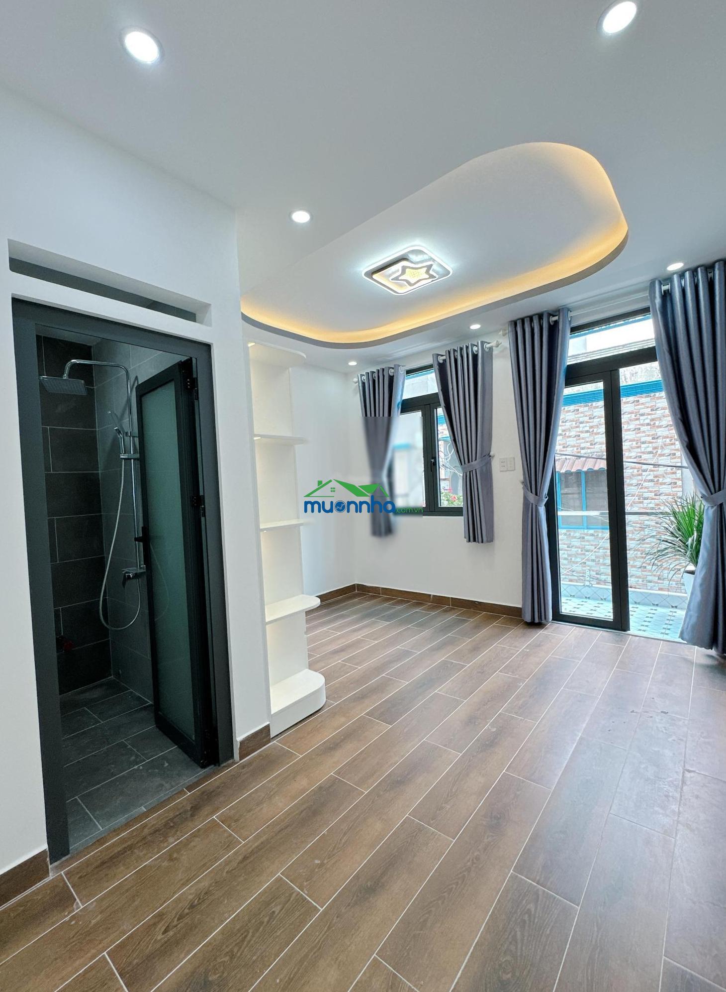Nhà mới đẹp 4pn - 4x12m sát hẻm xe hơi trần xuân soạn p. tân hưng quận 7 - full nội thất - không qh