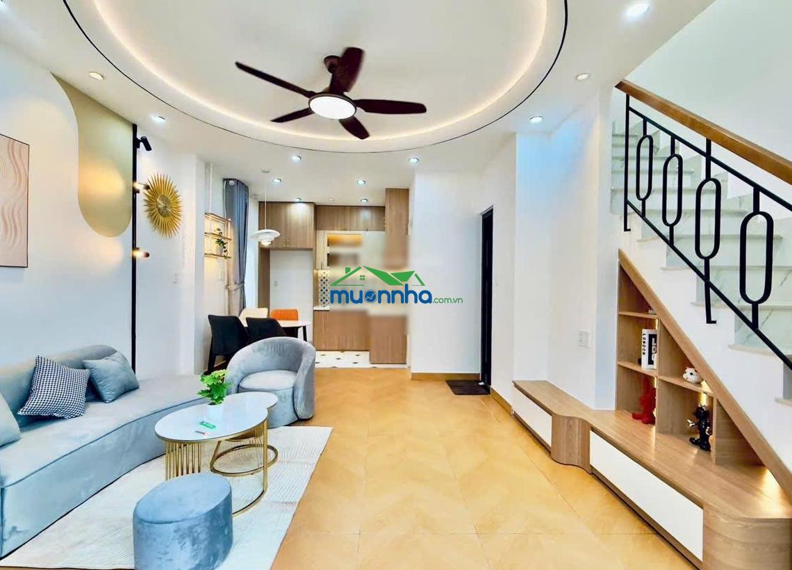 Nhà đường nguyễn văn đậu p11 bình thạnh + diện tích ngang hiếm 5m x 9m công nhận 42,2m2 + 3pn,3wc
