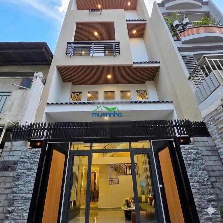 Nhà mới 100% đường âu dương lân, quận 8 (cũ), 5 tầng, 8.3 tỷ