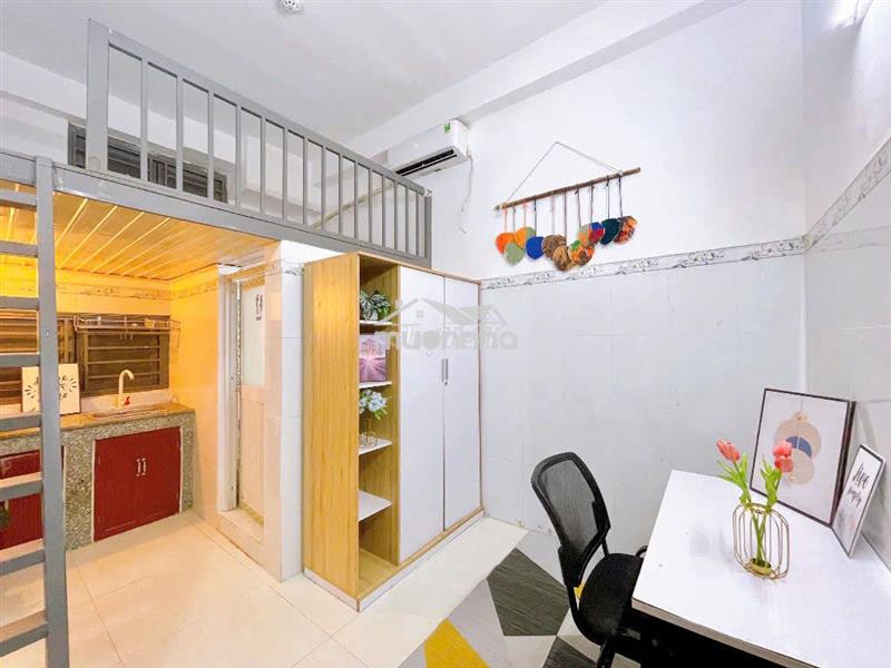 Phòng trọ full nội thất có gác - nhất chi mai, tân bình - 3tr8 triệu