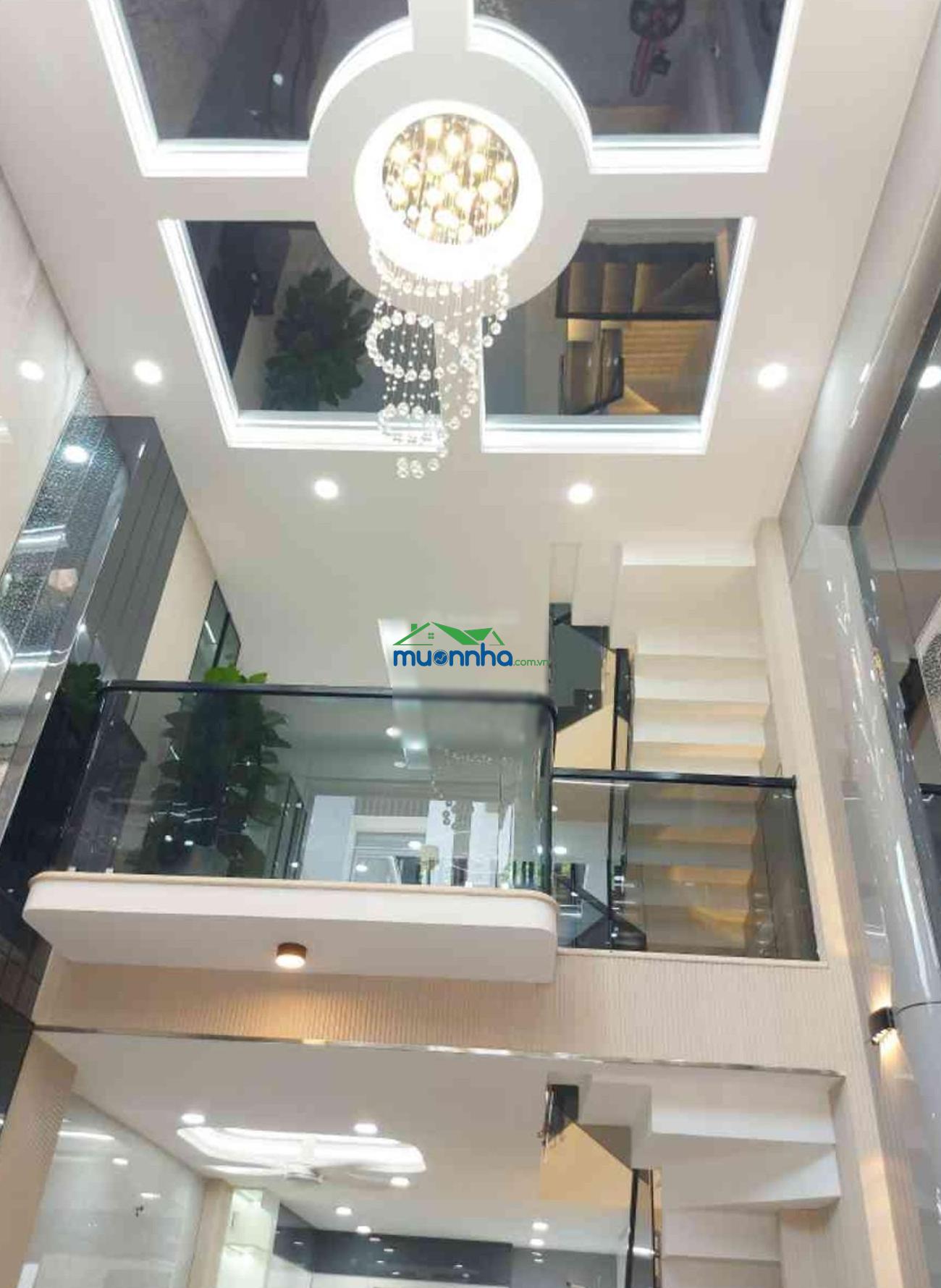 Nhà mới 4pn 5wc - hẻm xe hơi hương lộ 2 - 4