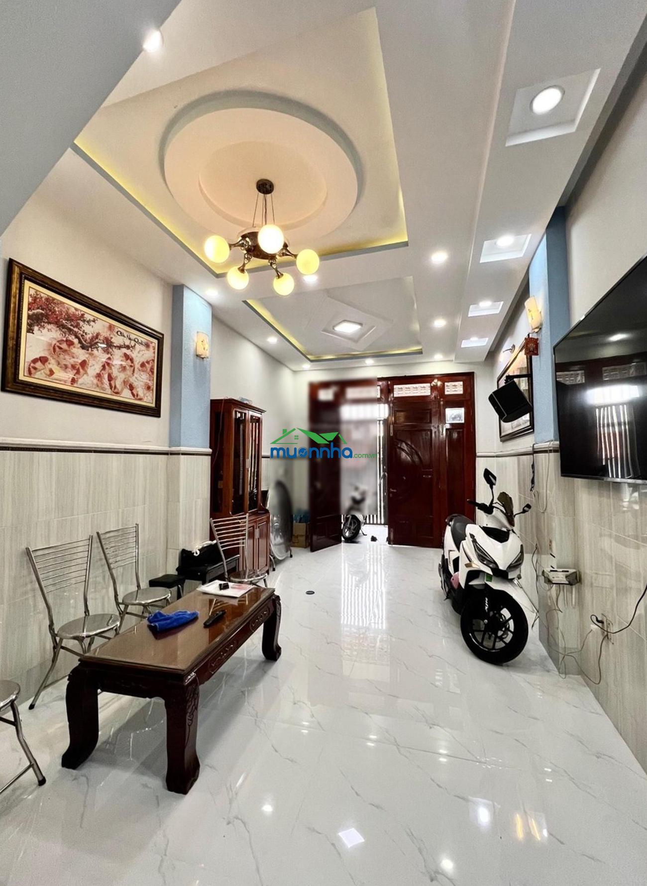 Nhà hậu giang quận 6, 4x19,5m, 4 tầng, 4pn, gần bình phú, hẻm xe tải, giá 7,1 tỷ - 4
