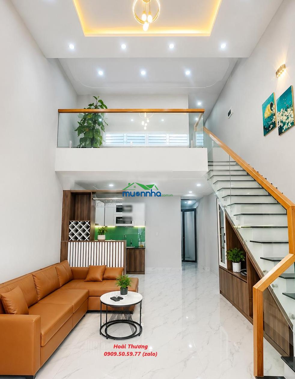 Bán gấp nhà 2 tầng 55m2, 3 pn - hẻm xe hơi 6m - full nội thất, ở ngay - lê văn việt - quận 9 - 2
