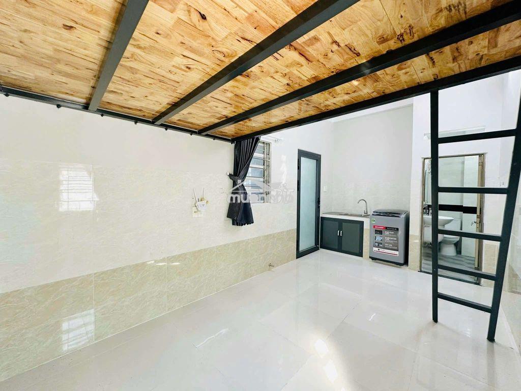Cho thuê phòng có gác - máy lạnh - cửa sổ thoáng ngay cvpm quang trung - 4