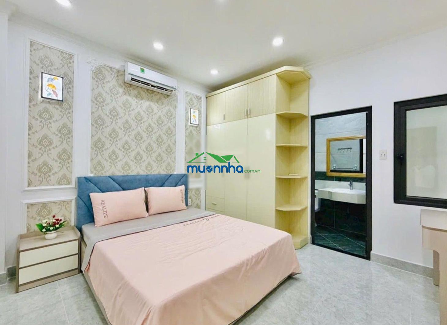 Bán nhà 5 tầng hẻm xe hơi, ngang 4m dài 15m, giá 7.79 tỷ
