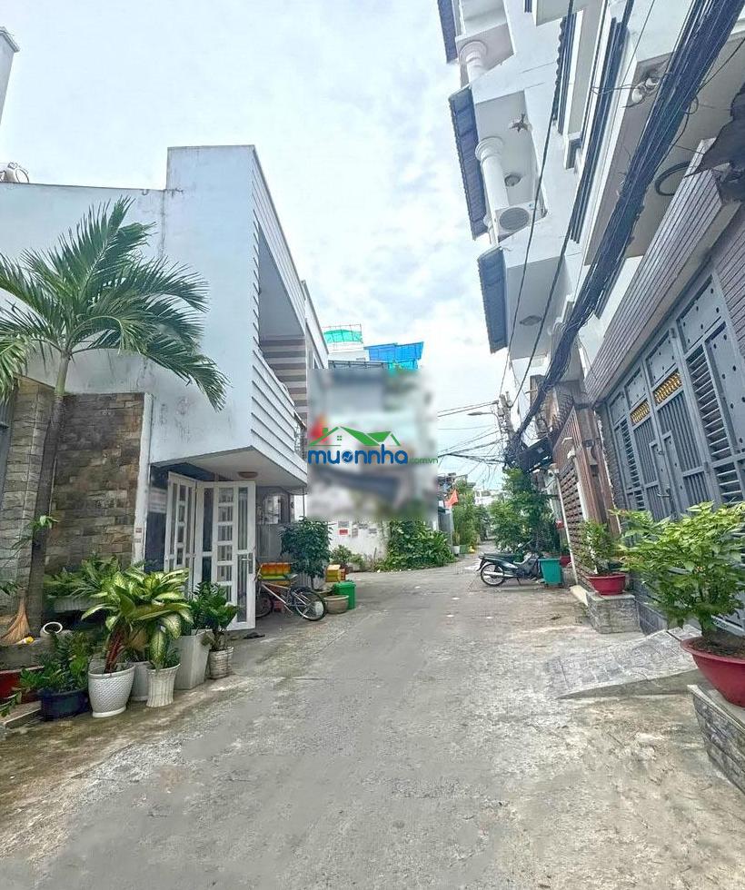 Nhà 1 lầu tuyệt đẹp hẻm xe hơi lô nhì đường số 10 tân quy, quận 7
